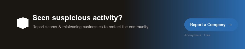 Report suspicious activity or suggest a business on RatingHub